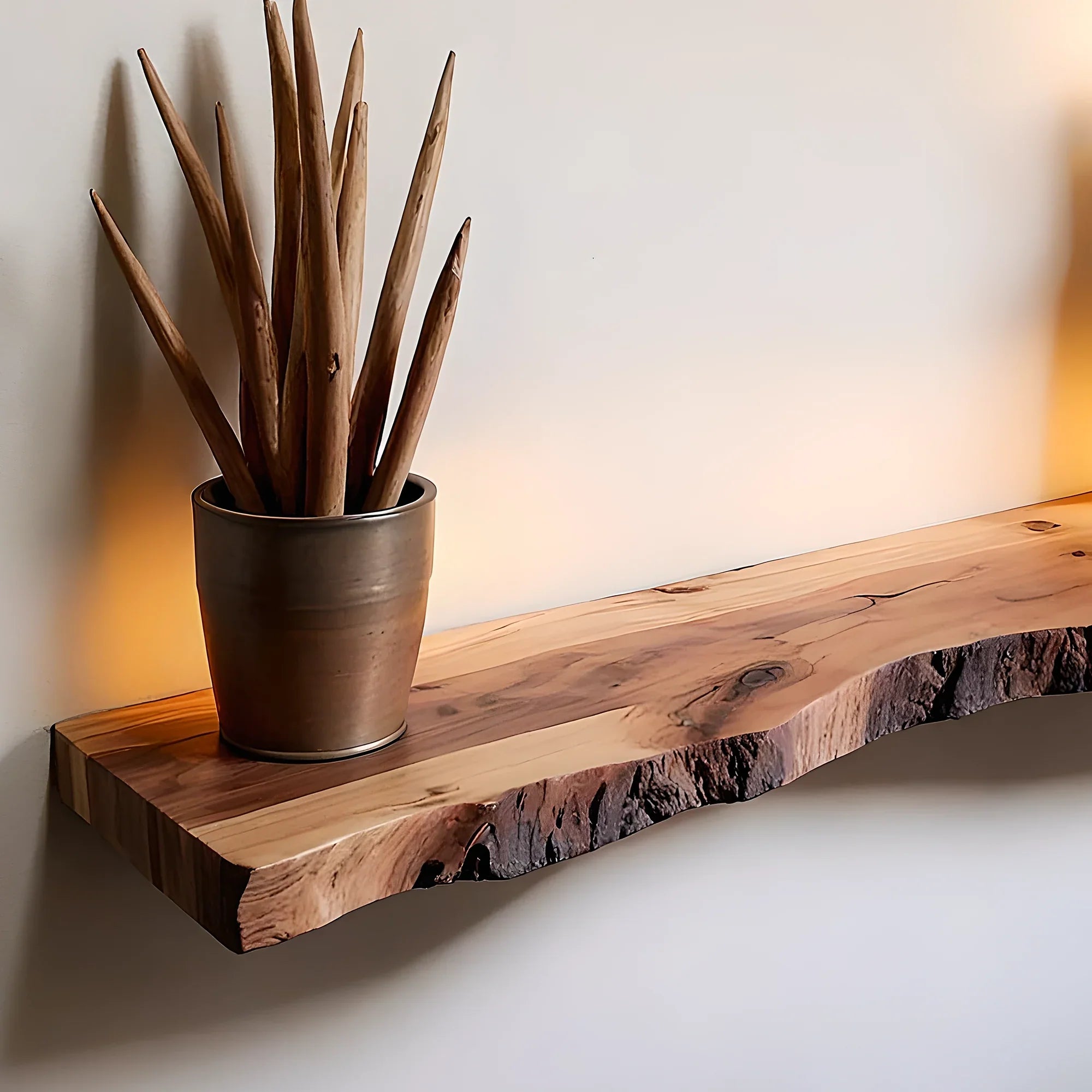 Gifts for loved ones live edge floating shelf live edge wall shelf live edge wooden bookshelf long floating shelf.