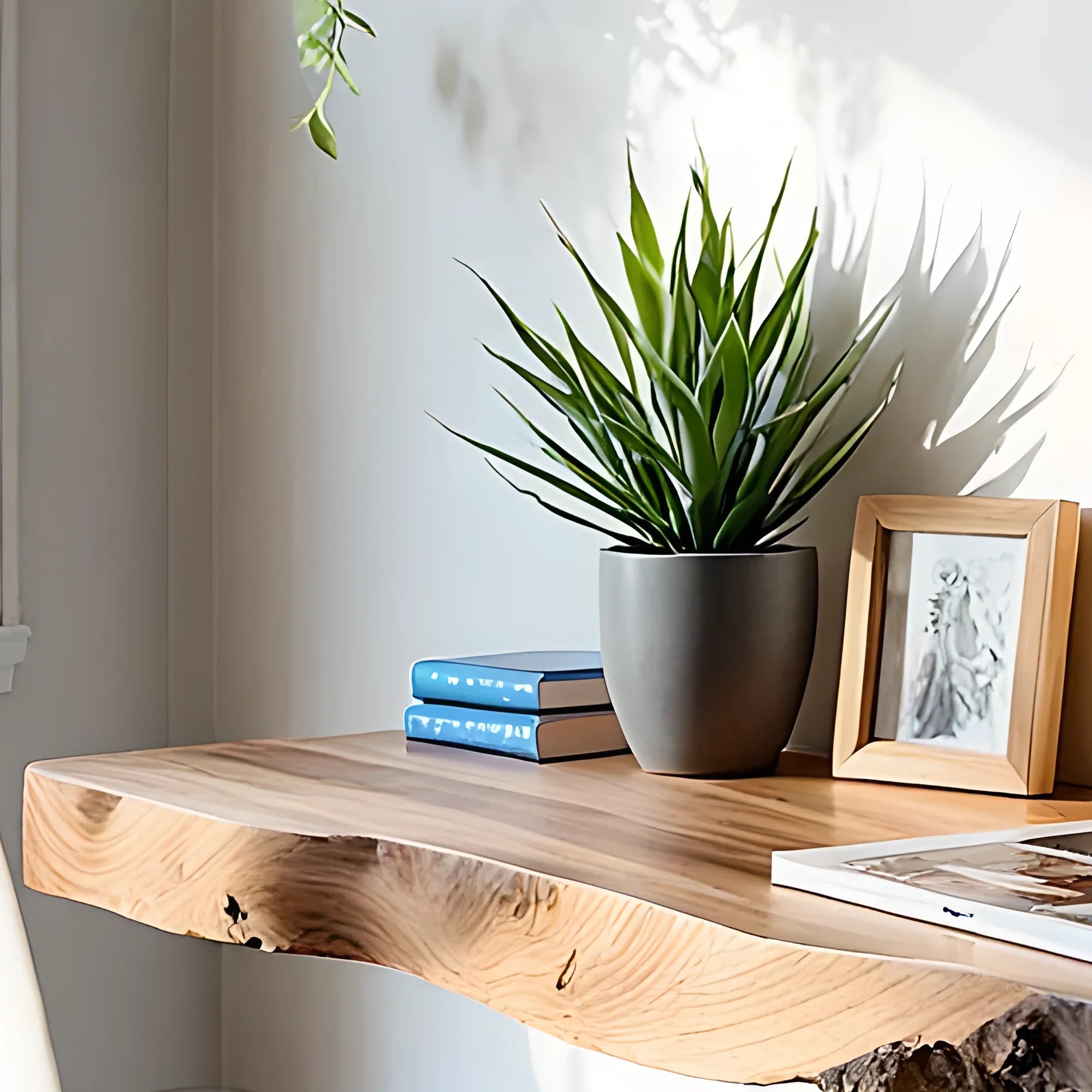 Corner shelf living next to wall natural floating shelves rustic floating living next to christmas decorations housewarming gifts.